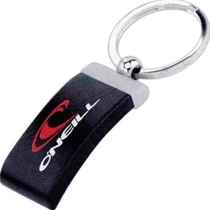 Custom Printed 1 Day Service Rectangular Arched Key Rings