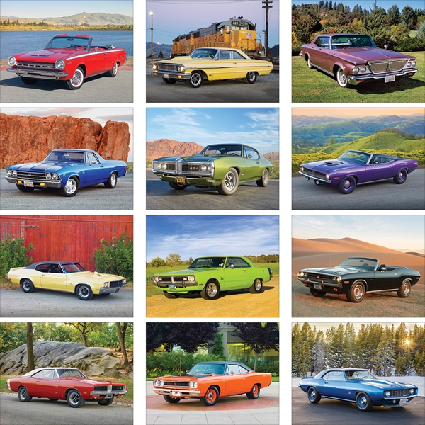 American Muscle Appointment Calendars, Custom Made With Your Logo!