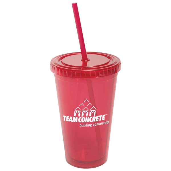 Acrylic Drinking Cups, Custom Imprinted With Your Logo!