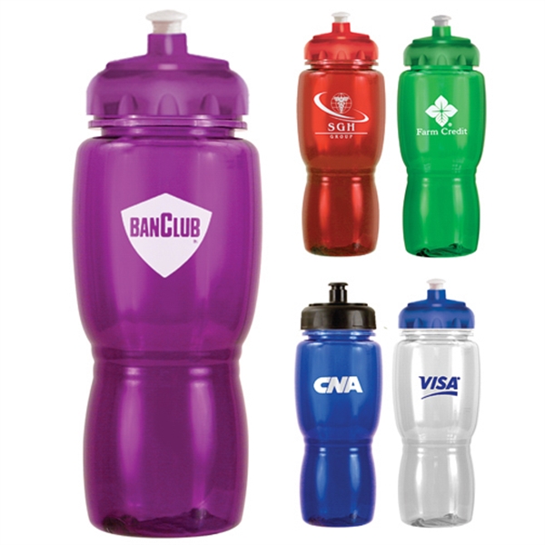 Purple Color Sport Bottles, Custom Printed With Your Logo!