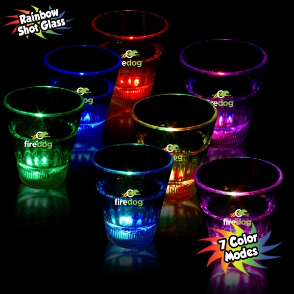 Light-up Shot Glasses, Custom Imprinted With Your Logo!