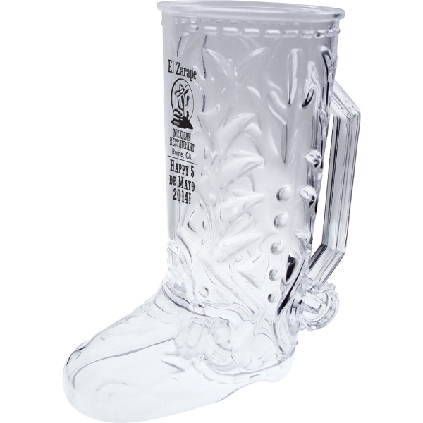 Cowboy Boot Shaped Mugs, Custom Printed With Your Logo!