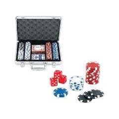 200 Chip Professional Poker Sets, Custom Decorated With Your Logo!