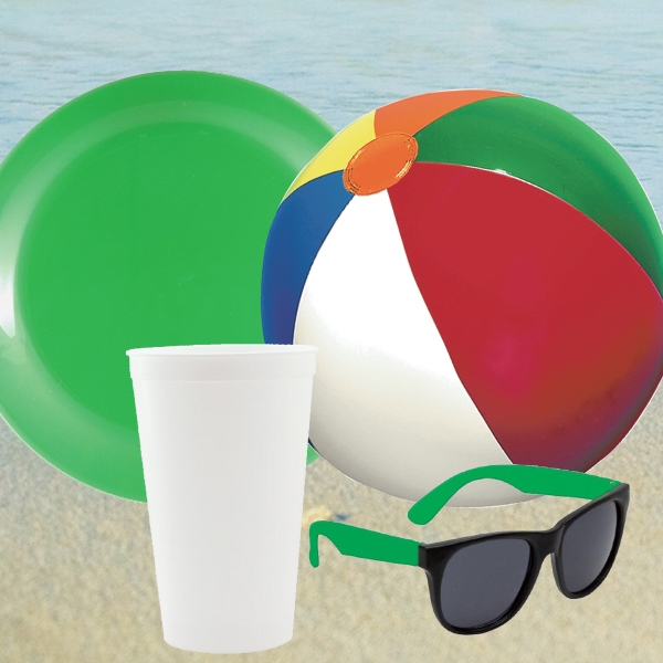 Beach Fun Kits, Custom Imprinted With Your Logo!