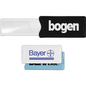 3-in-1 Magnifier Bookmarks and Rulers, Custom Printed With Your Logo!