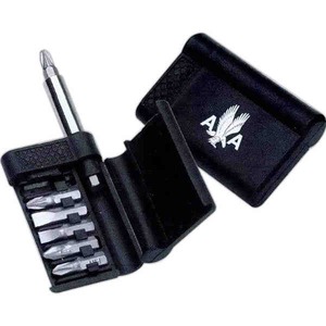 8 Piece Screwdriver Sets with Belt Clips, Custom Printed With Your Logo!