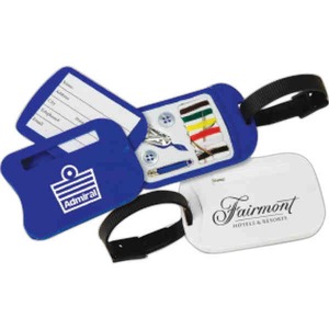 Luggage Tags with Sewing Kits, Customized With Your Logo!