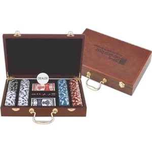 300 Chip Professional Poker Sets, Custom Designed With Your Logo!
