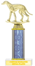 Greyhound Dog Trophies, Custom Engraved With Your Logo!
