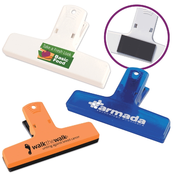 Multi Purpose Bag Clips Under A Dollar, Custom Imprinted With Your Logo!