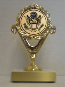 Custom Printed Seal of the United States Trophies