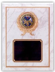 Department of the Army Plaques, Custom Imprinted With Your Logo!