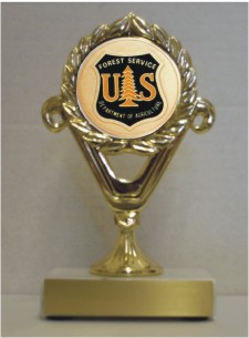 US Forest Service Department of Agriculture  Trophies, Custom Engraved With Your Logo!