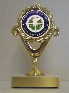 Federal Aviation Administration Trophies, Custom Engraved With Your Logo!