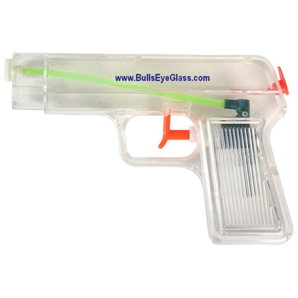 Clear Water Pistols, Custom Printed With Your Logo!