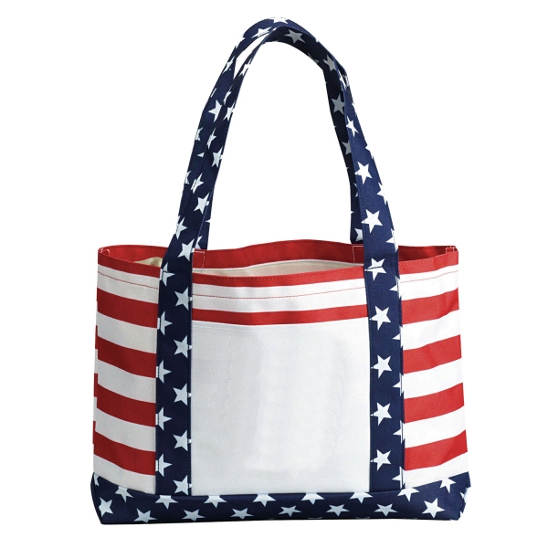Patriotic Themed Tote Bags, Custom Printed With Your Logo!