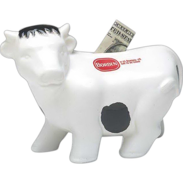 Cow Banks, Custom Printed With Your Logo!