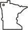 Minesota State Stock Shape Air Fresheners, Custom Imprinted With Your Logo!
