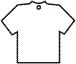 Custom Printed T-Shirt Clothing Stock Shape Air Fresheners