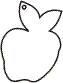 Apple Fruit Stock Shape Air Fresheners, Customized With Your Logo!