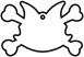 Crab Animal Stock Shape Air Fresheners, Custom Imprinted With Your Logo!
