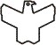 Bird 2 Animal Stock Shape Air Fresheners, Custom Made With Your Logo!