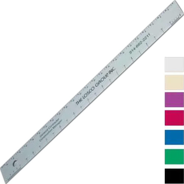 Architect Straight Edge Rulers, Custom Printed With Your Logo!