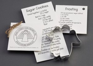 Angel Stock Shaped Cookie Cutters, Custom Made With Your Logo!
