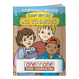 Anti Drug Themed Coloring Books, Custom Printed With Your Logo!