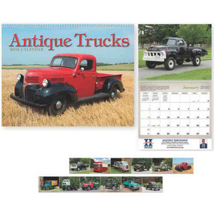 Antique Trucks Executive Calendars, Custom Designed With Your Logo!
