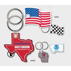 Arkansas State Shaped Key Tags, Custom Imprinted With Your Logo!