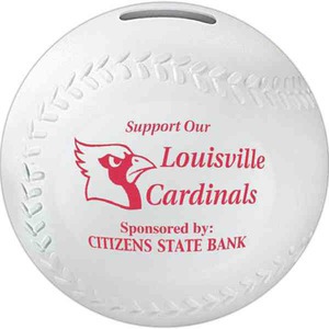 Baseball Banks, Custom Printed With Your Logo!