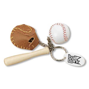 Custom Printed Baseball Key Chains