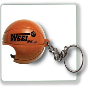 Basketball Shaped Bottle Openers, Custom Imprinted With Your Logo!