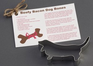 Custom Imprinted Basset Hound Stock Shaped Cookie Cutters
