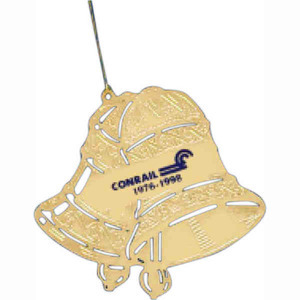 Bell Shaped Ornaments, Personalized With Your Logo!