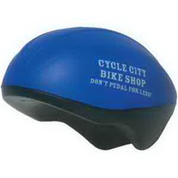 Bicycle Helmet Stress Relievers, Custom Printed With Your Logo!