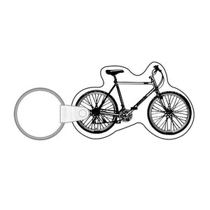 Bicycle Shaped Keytags, Custom Printed With Your Logo!