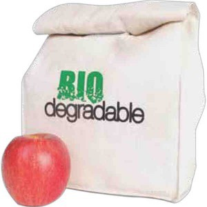 Biodegradable Lunch Sacks, Custom Printed With Your Logo!