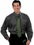 Blue Generation Men's Black Twill Shirts, Custom Imprinted With Your Logo!