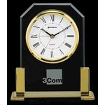 Custom Imprinted Brass Clocks