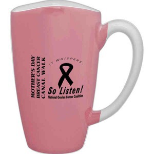 Breast Cancer Awareness Mugs, Custom Printed With Your Logo!