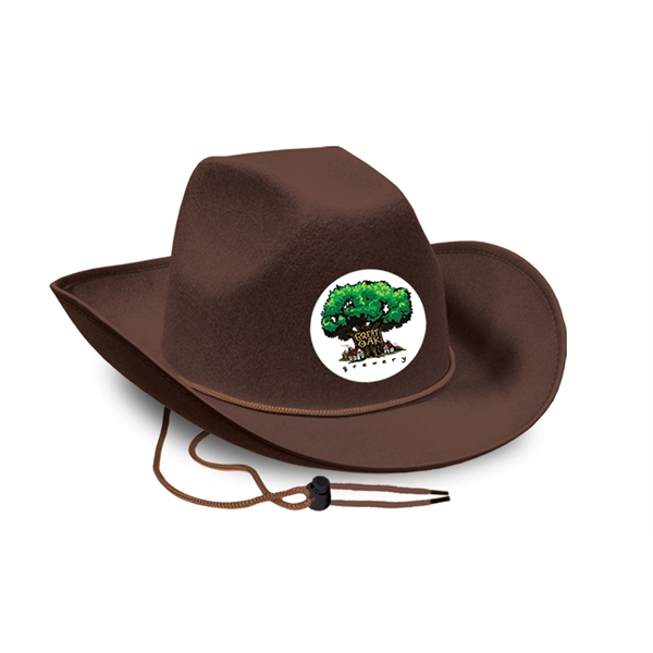 Full Color Printed Cowboy Hats, Custom Printed With Your Logo!