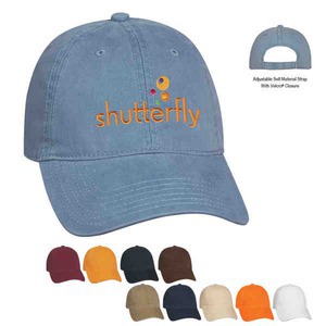 Brushed Twill Full Tipped Visor Baseball Caps and Hats, Custom Designed With Your Logo!
