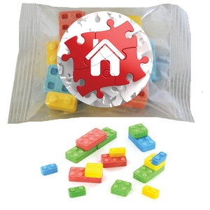 Building Block Candies, Custom Printed With Your Logo!
