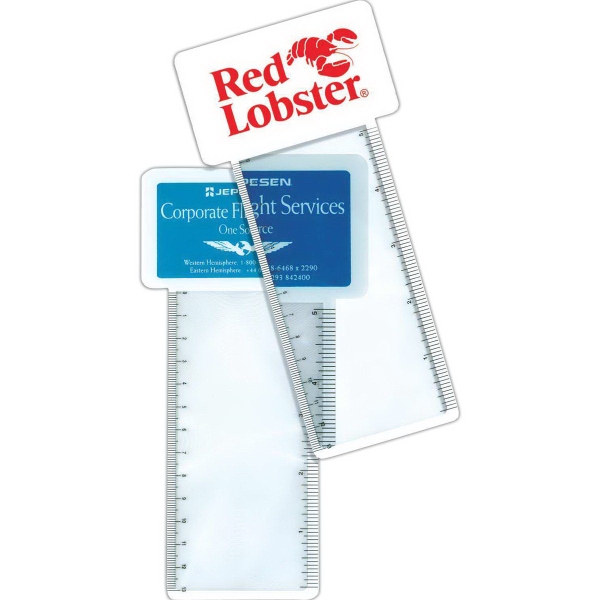 Magnifying Bookmark Rulers, Custom Printed With Your Logo!