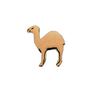 Camel Shaped Pins, Customized With Your Logo!