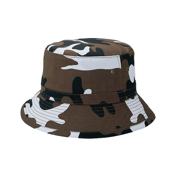 Camouflage Bucket Caps, Custom Printed With Your Logo!