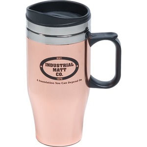 Custom Printed Canadian Manufactured 14oz. Double Wall Stainless Steel Travel Mugs