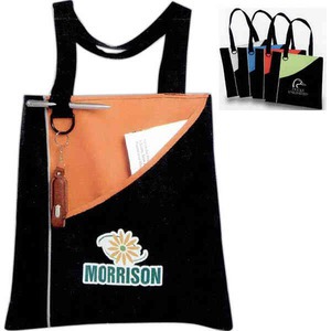 Custom Printed Canadian Manufactured Angle Convention Tote Bags